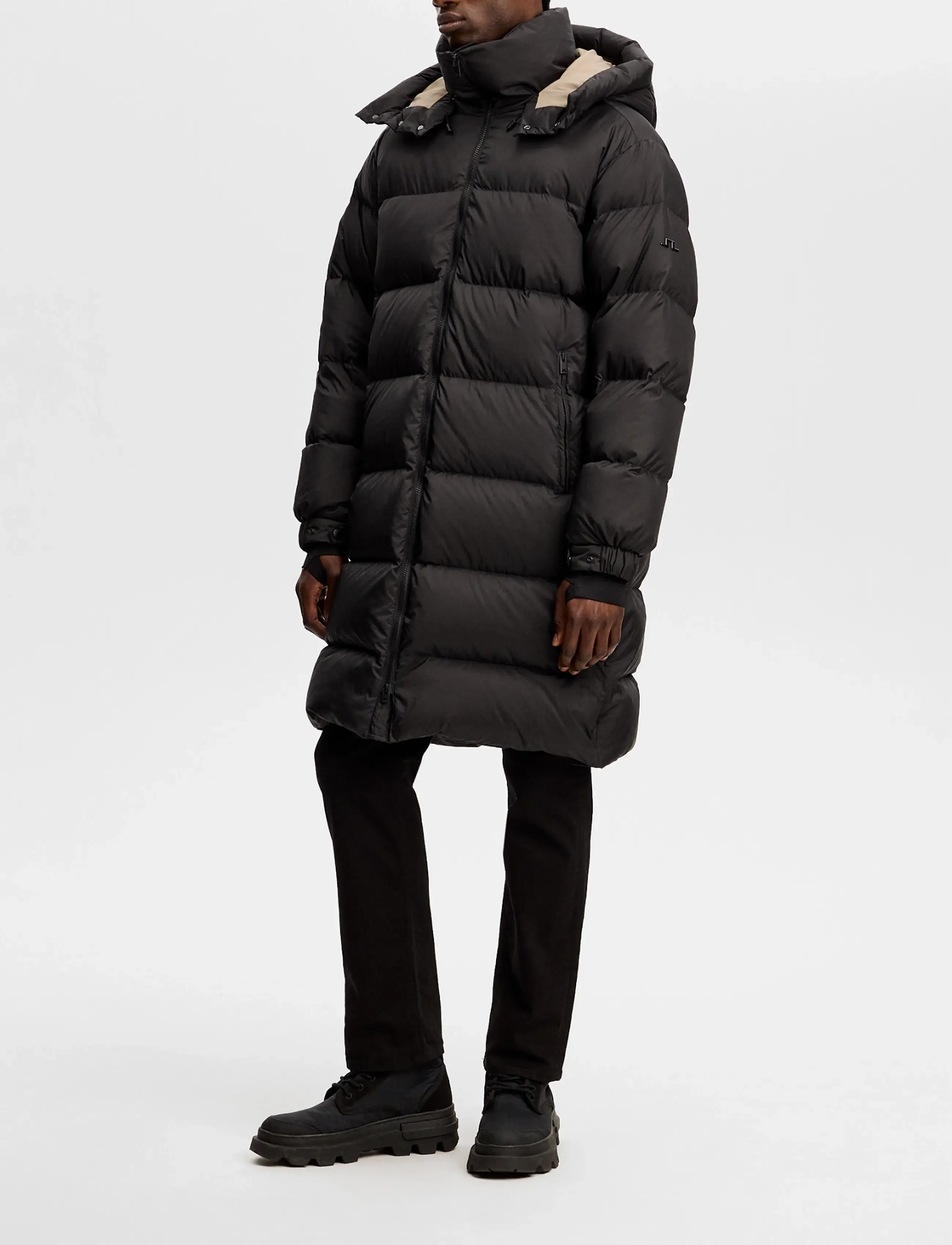 J. Lindeberg Creek Crinkle Down Parka - Shop by occasion - BLACK / black