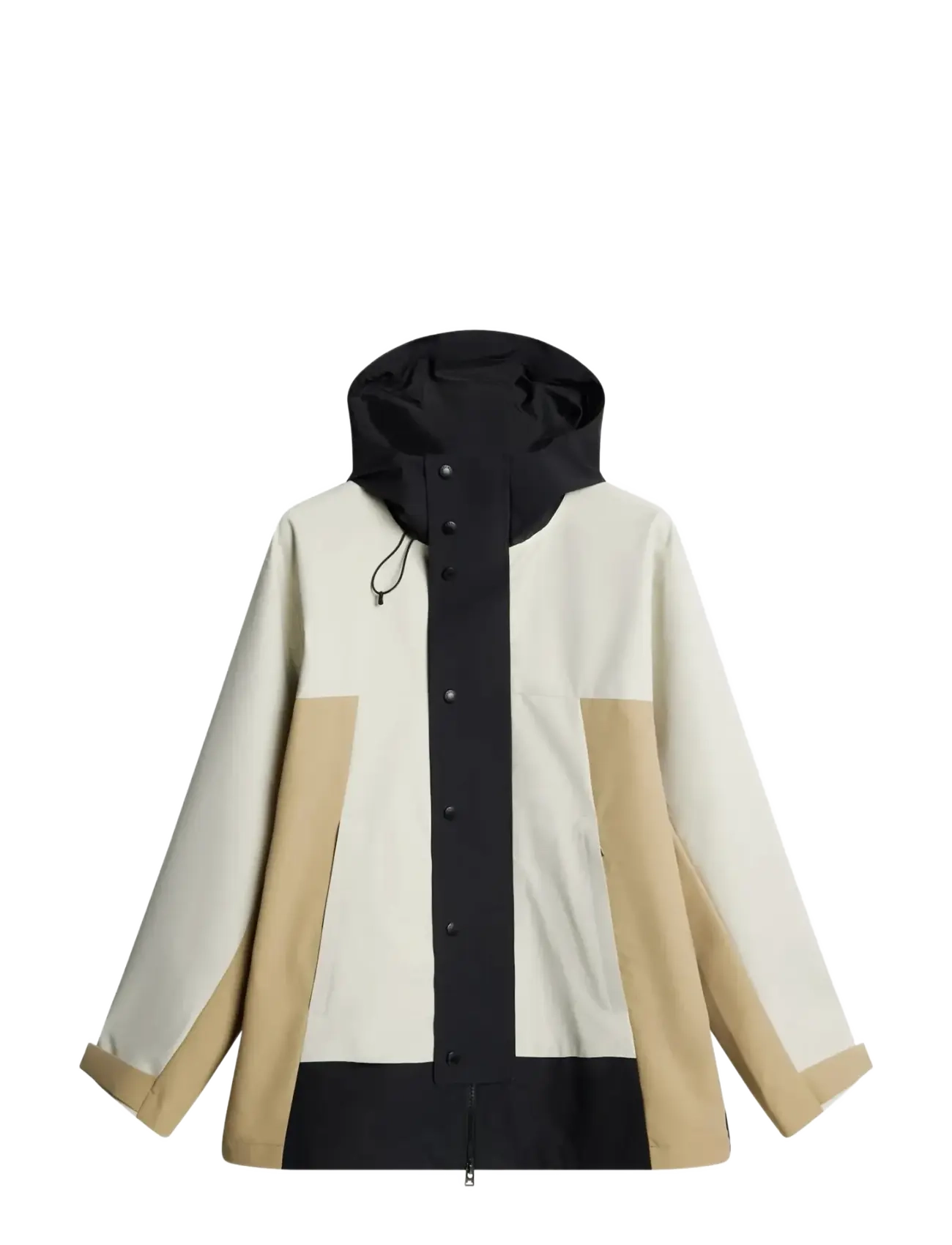 J. Lindeberg - Fabio color block jkt - léttir jakkar - black - 2