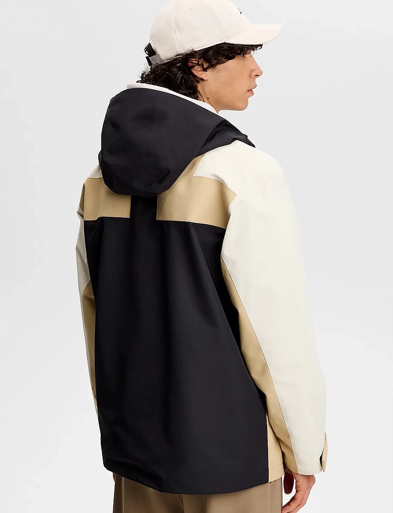 J. Lindeberg - Fabio color block jkt - léttir jakkar - black - 3