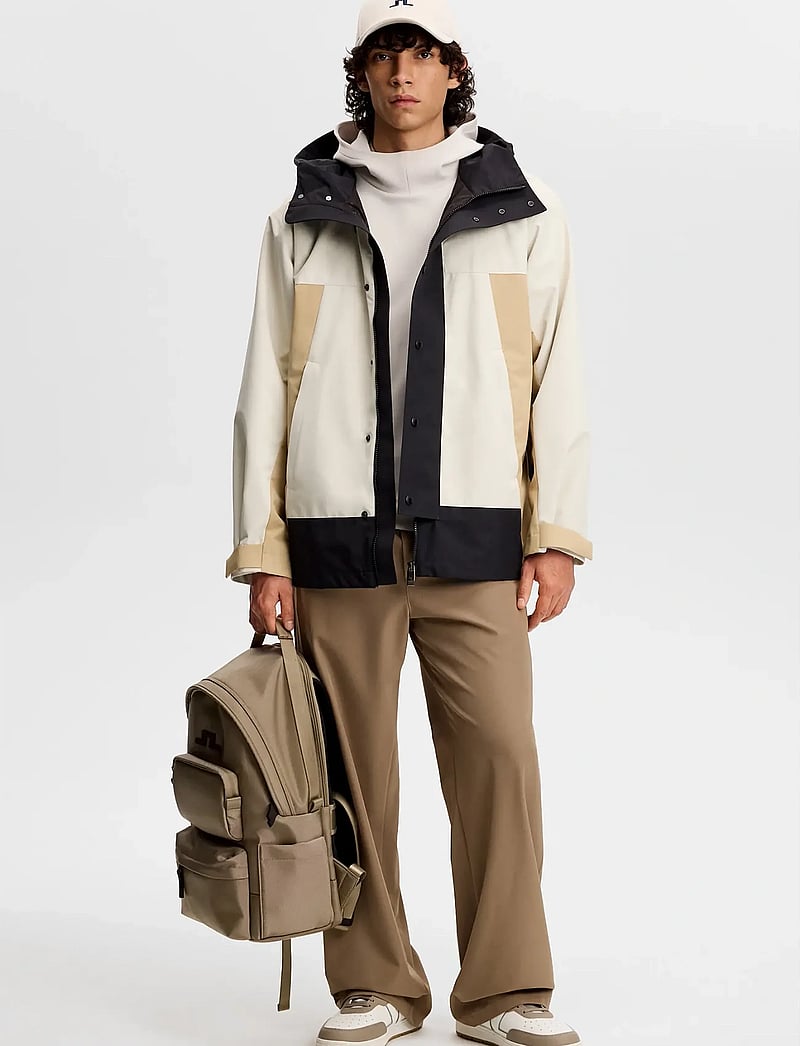 J. Lindeberg - Fabio color block jkt - léttir jakkar - black - 4