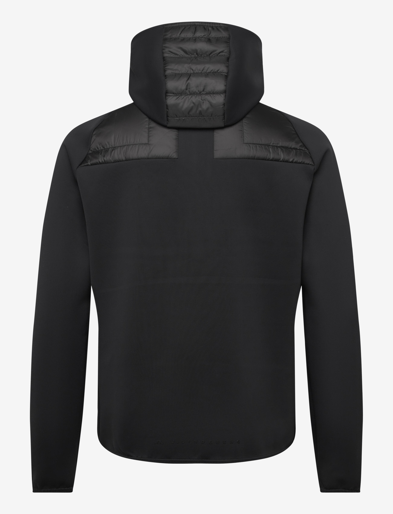 J. Lindeberg - Heyden Quilt Hybrid Hood - quiltede - black - 2
