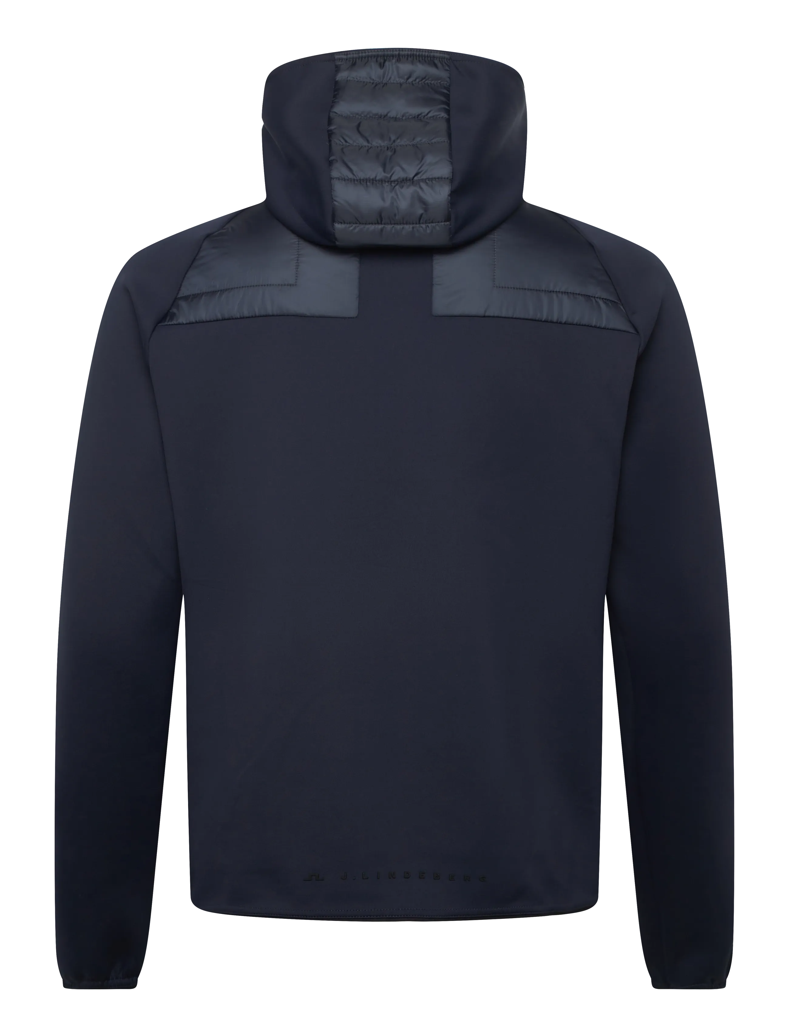 J. Lindeberg - Heyden Quilt Hybrid Hood - quiltede - jl navy - 2