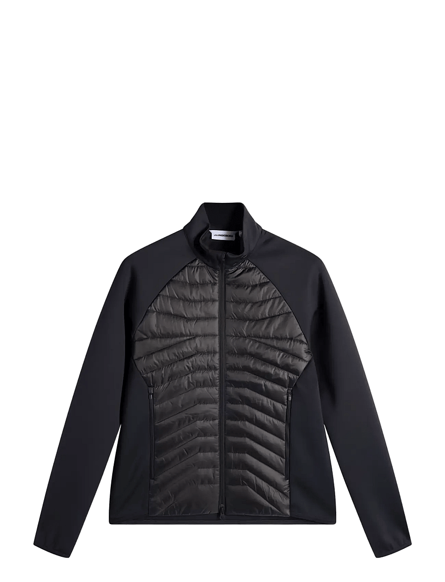 J. Lindeberg - Heyden Quilt Hybrid Jacket - hybrid-jacken - black - 1