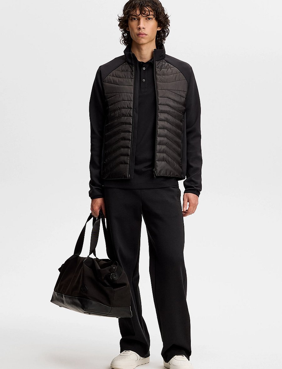 J. Lindeberg - Heyden Quilt Hybrid Jacket - hybrid-jacken - black - 4