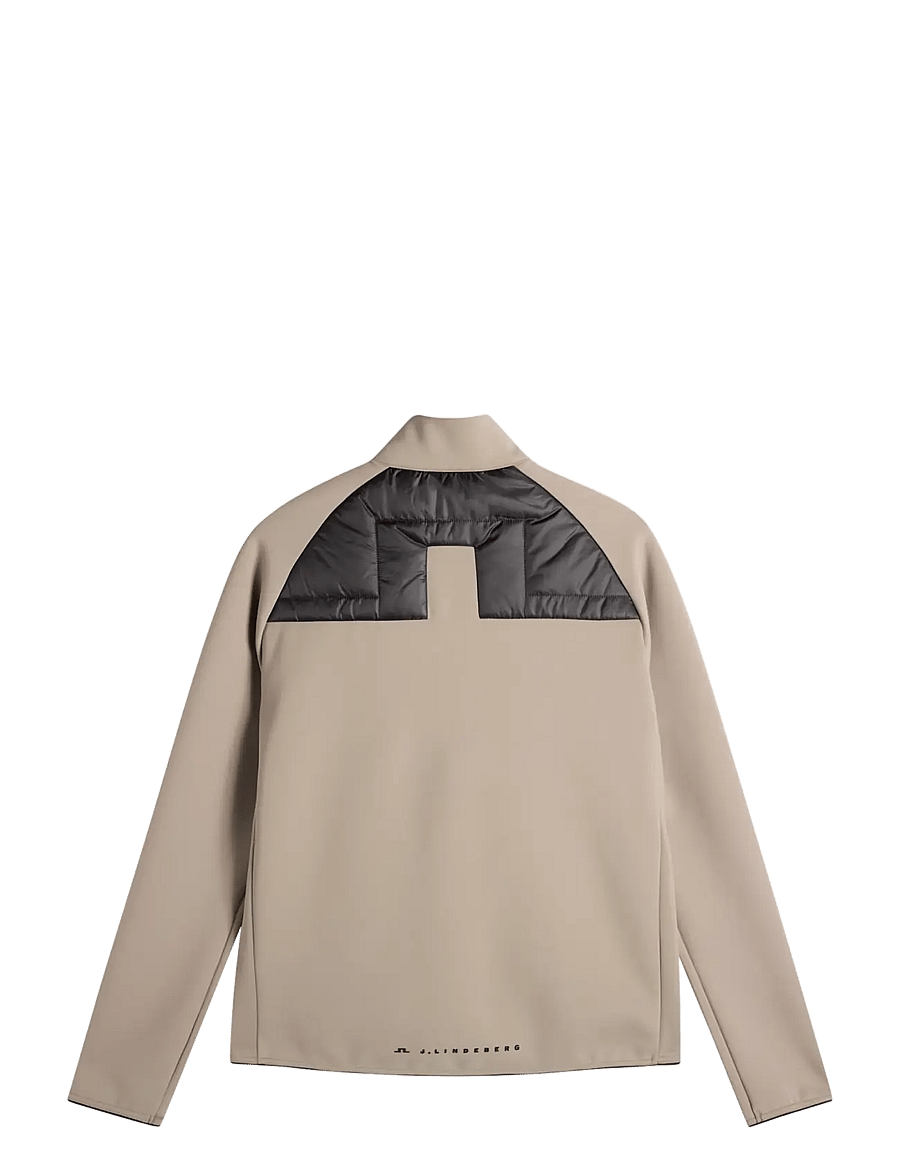 J. Lindeberg - Heyden Quilt Hybrid Jacket - hybridjackor - brindle - 2
