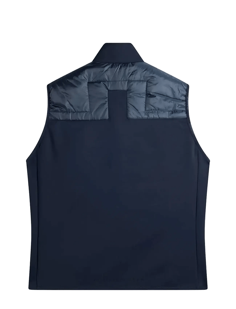 J. Lindeberg - Heyden Quilt Hybrid Vest - outdoor - jl navy - 2
