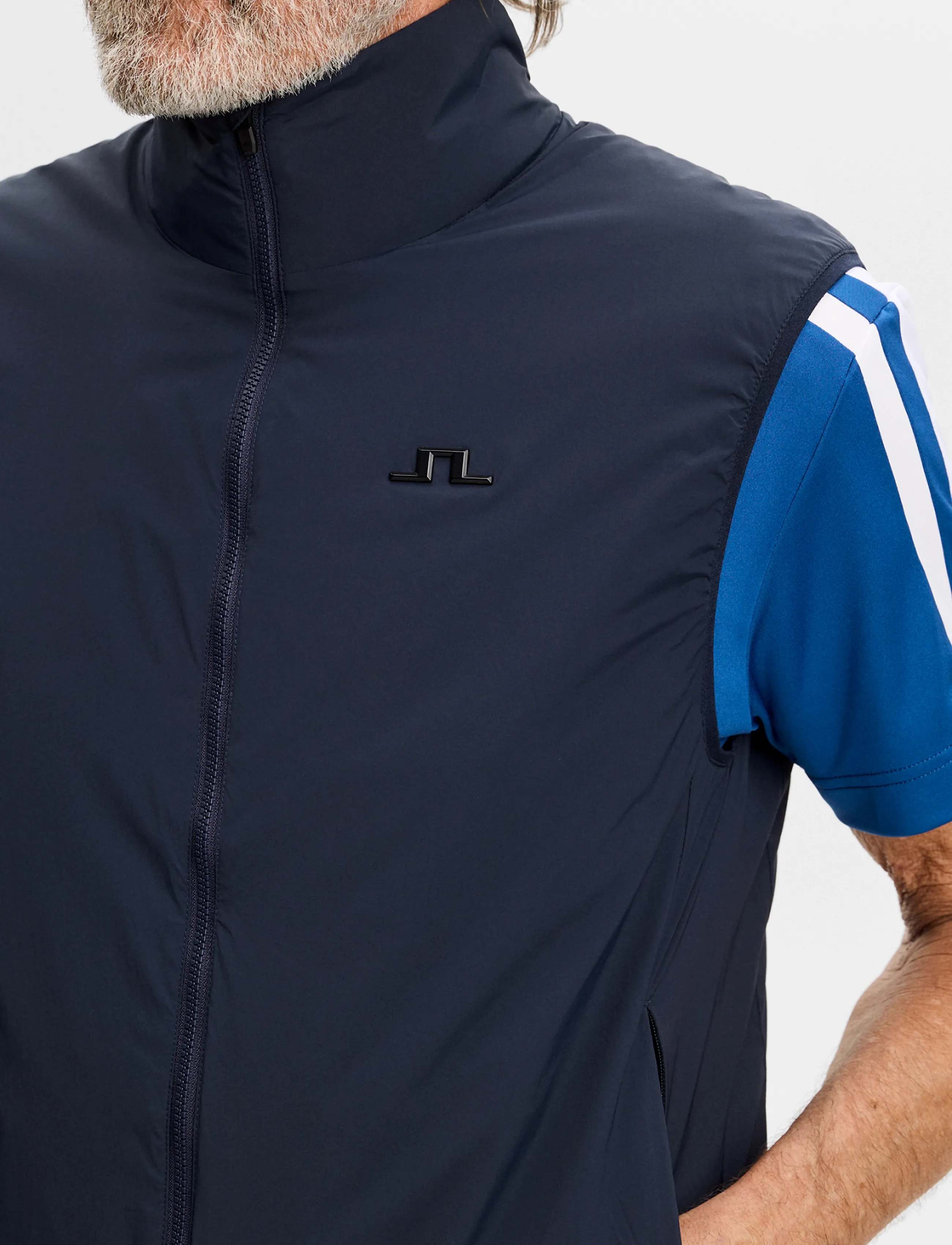 J. Lindeberg - Clinton Padded Vest - vestid - jl navy - 4