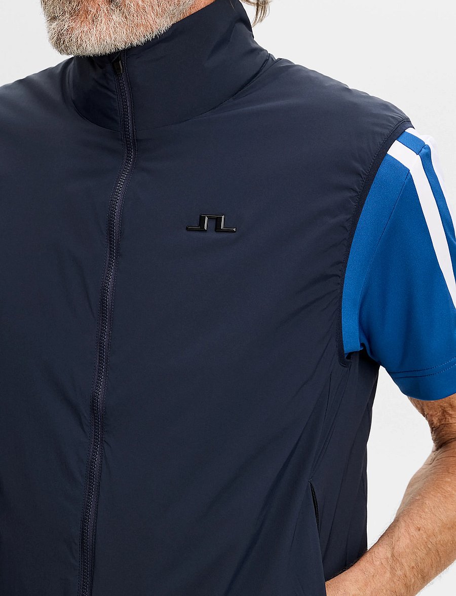 J. Lindeberg - Clinton Padded Vest - vestid - jl navy - 4