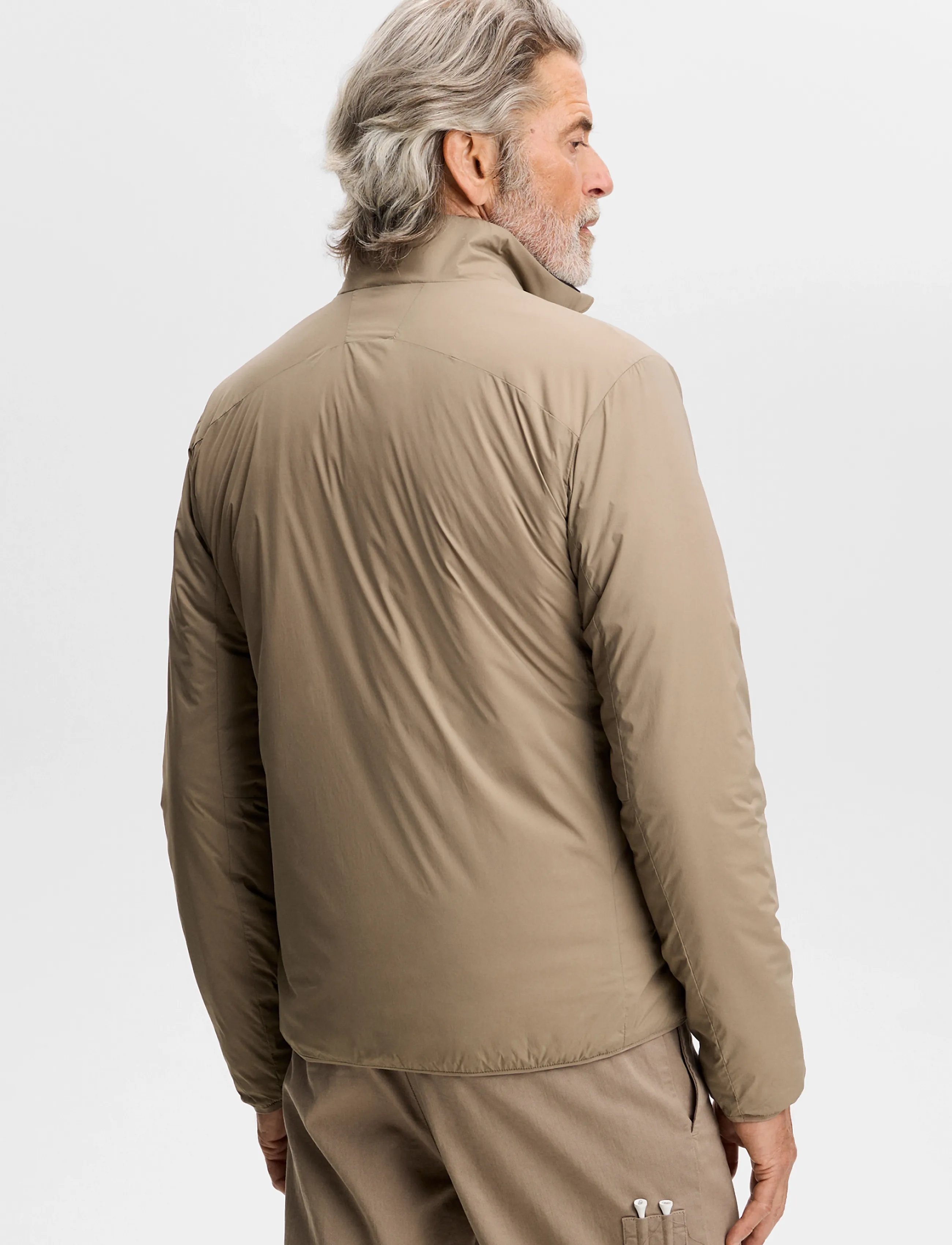 J. Lindeberg - Clinton Padded Jacket - daunenjacken - brindle - 3