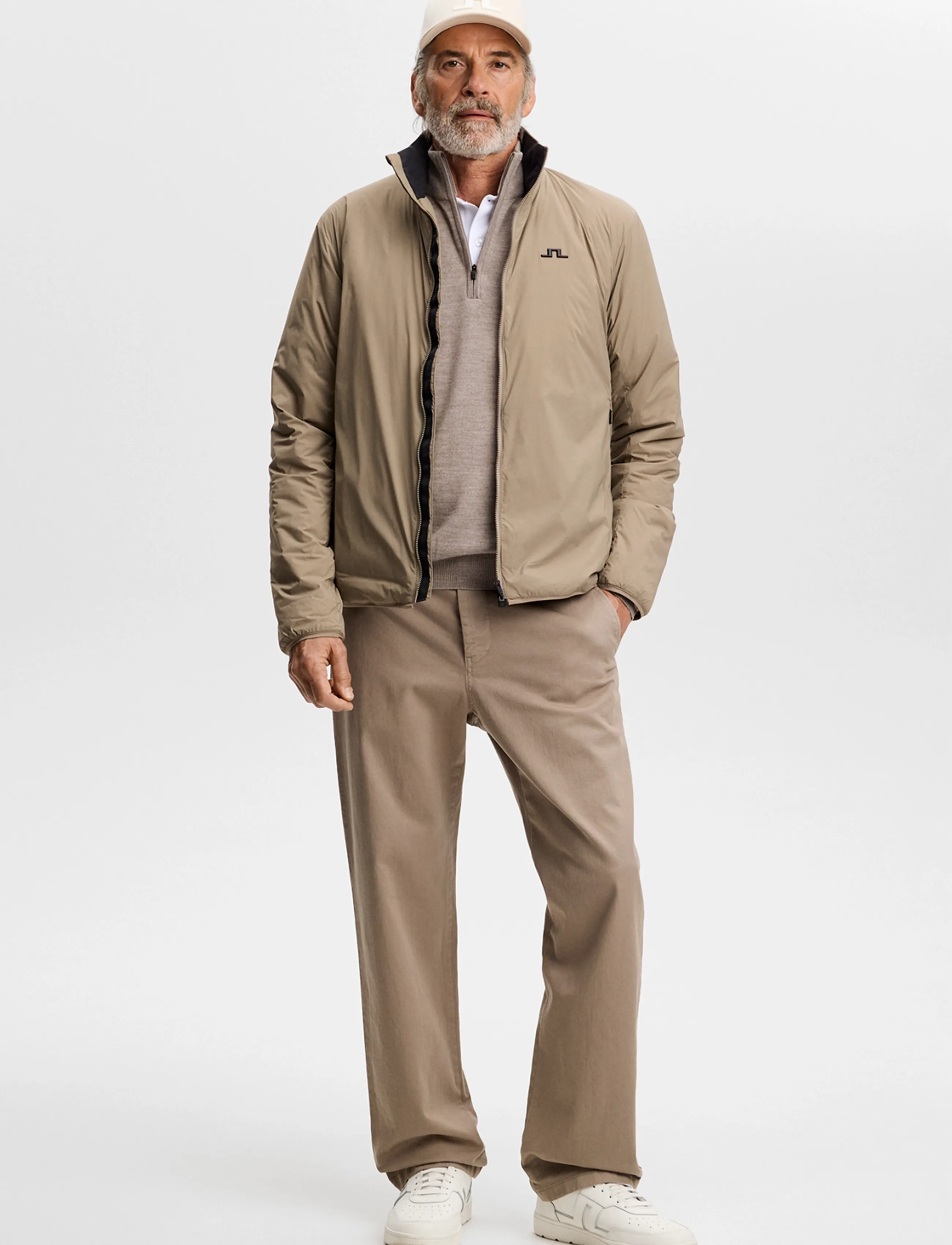 J. Lindeberg - Clinton Padded Jacket - daunenjacken - brindle - 4