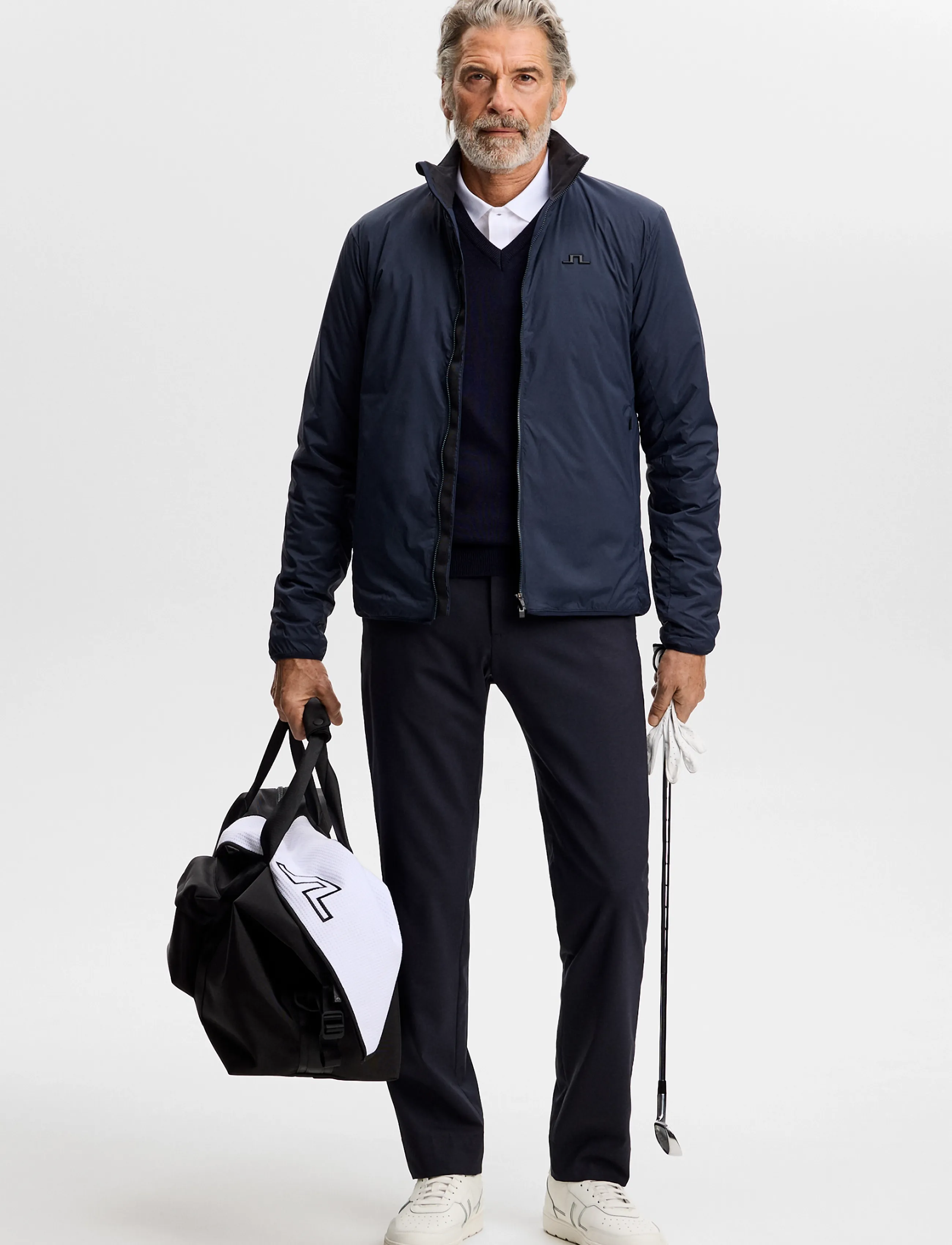 J. Lindeberg - Clinton Padded Jacket - daunenjacken - jl navy - 3
