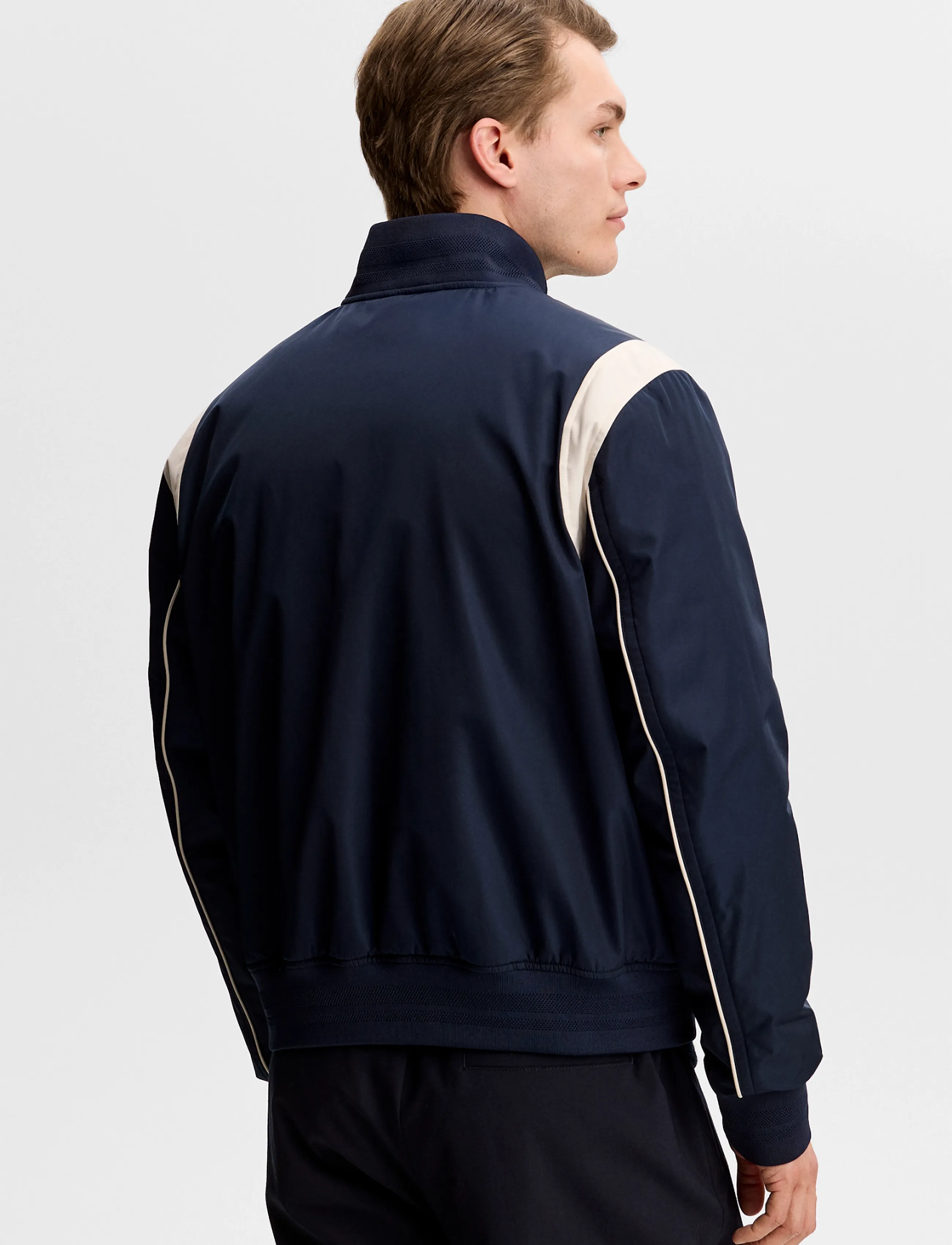J. Lindeberg - Montana Padded Jacket - daunenjacken - jl navy - 3