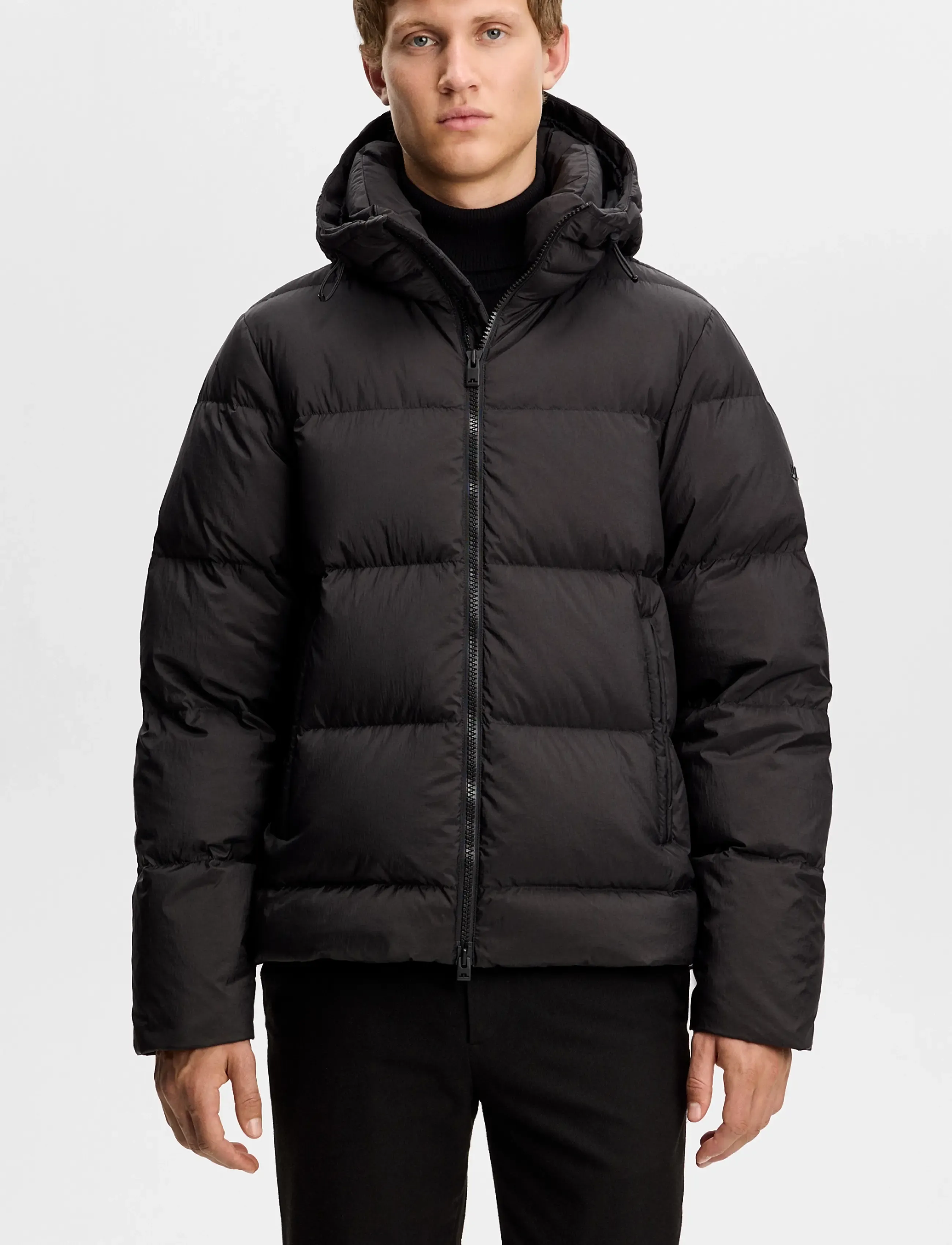 J. Lindeberg Daryl Crinkle Down Jacket - Shop by occasion - BLACK / black