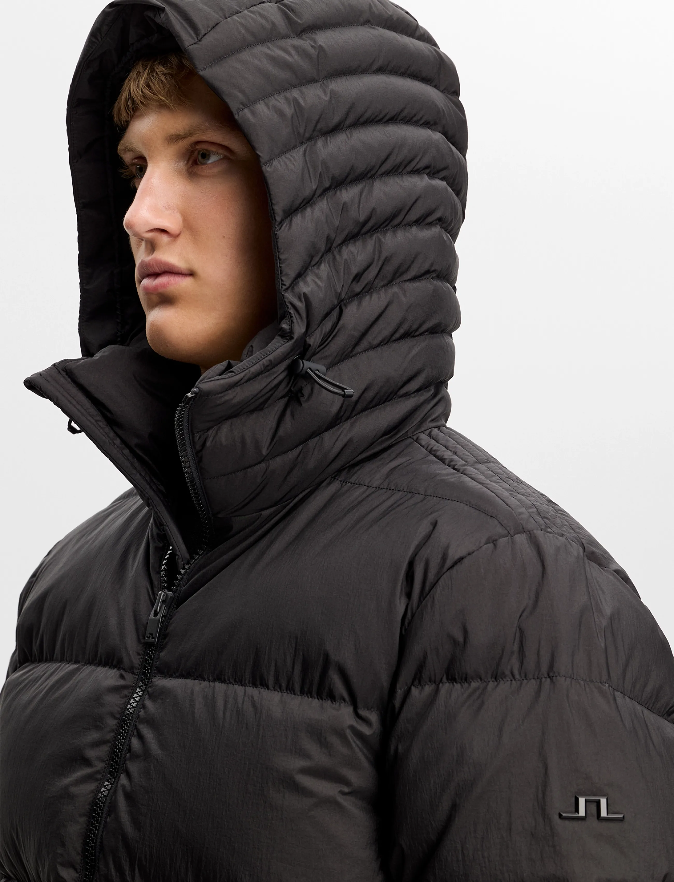 J. Lindeberg - Daryl Crinkle Down Jacket - down jackets - black - 5