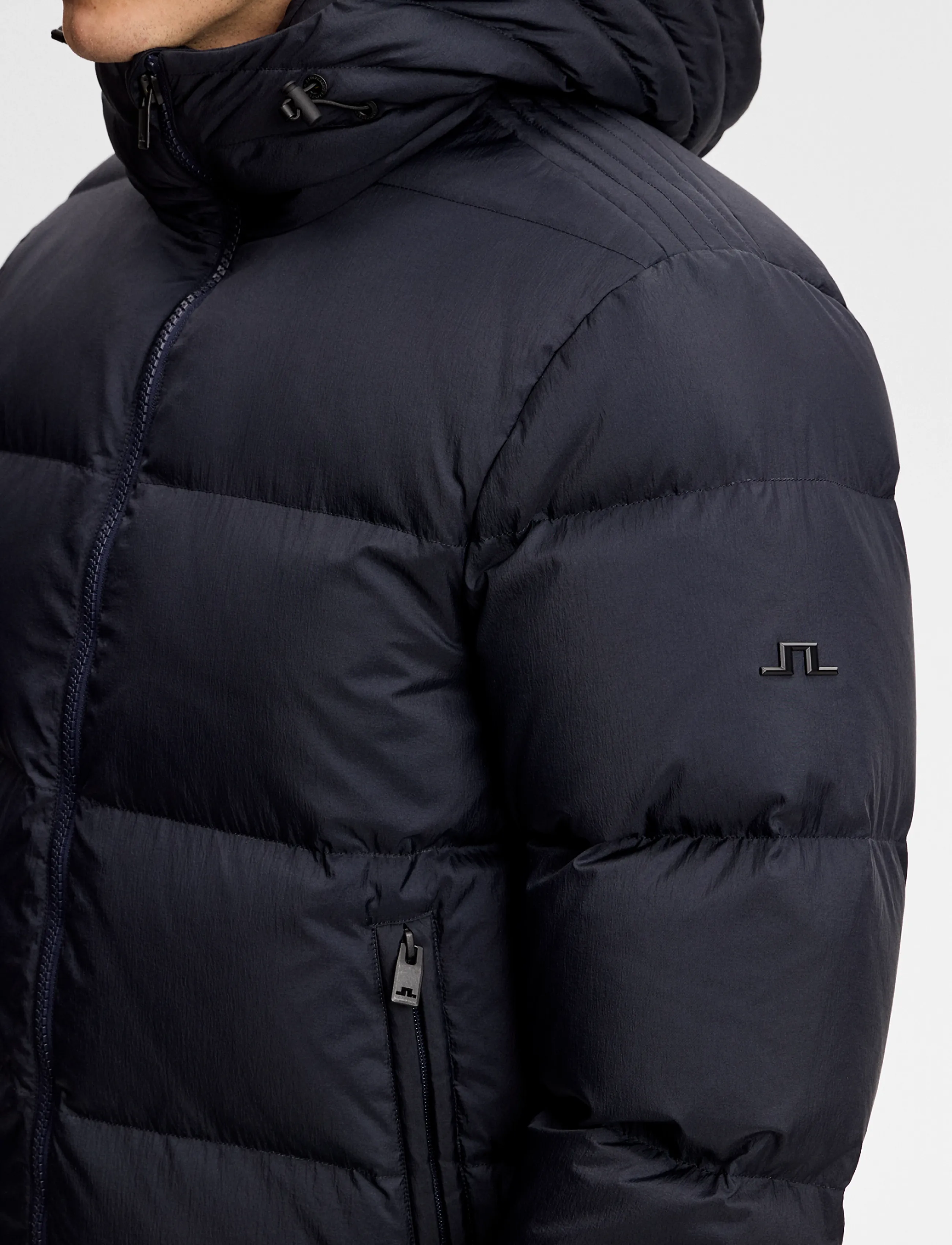 J. Lindeberg - Daryl Crinkle Down Jacket - down jackets - jl navy - 4