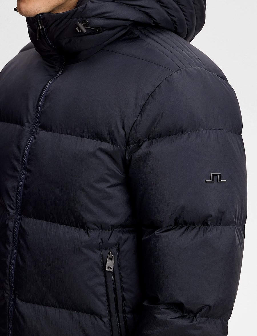 J. Lindeberg - Daryl Crinkle Down Jacket - down jackets - jl navy - 4