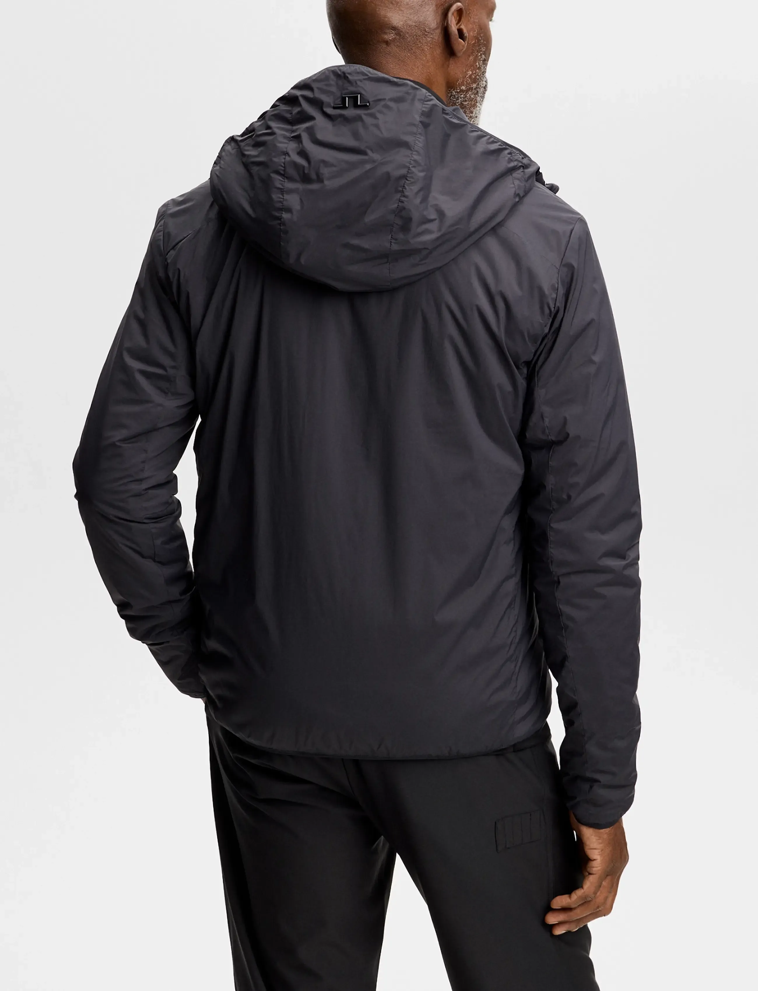 J. Lindeberg - CLINTON HOOD - sulejoped - black - 2
