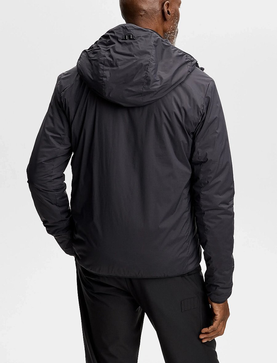 J. Lindeberg - CLINTON HOOD - sulejoped - black - 2