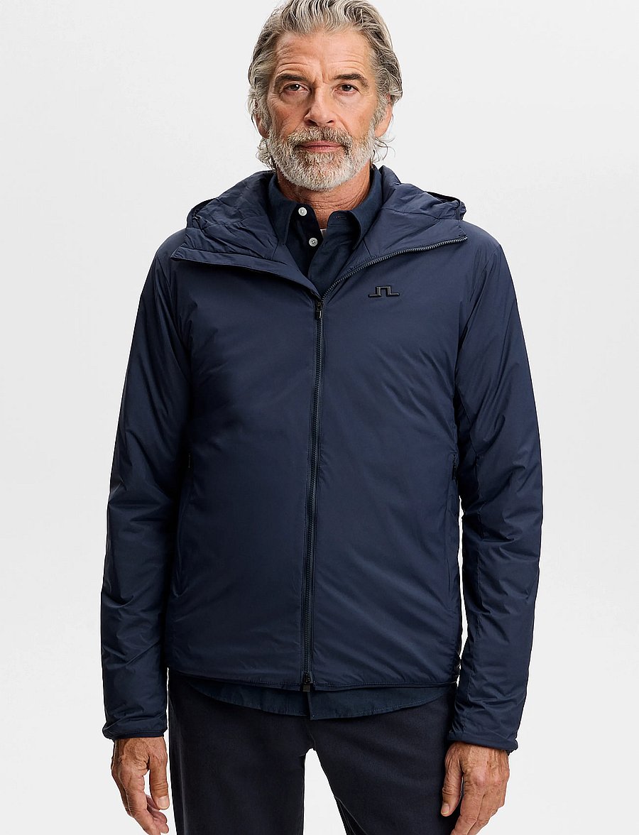 J. Lindeberg - CLINTON HOOD - dunjakker - jl navy - 0