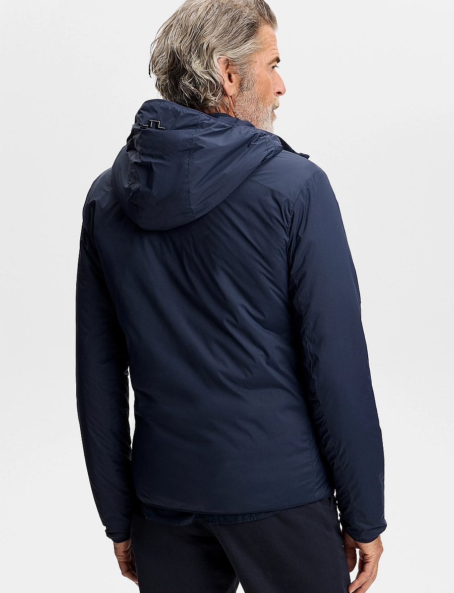 J. Lindeberg - CLINTON HOOD - dunjakker - jl navy - 2