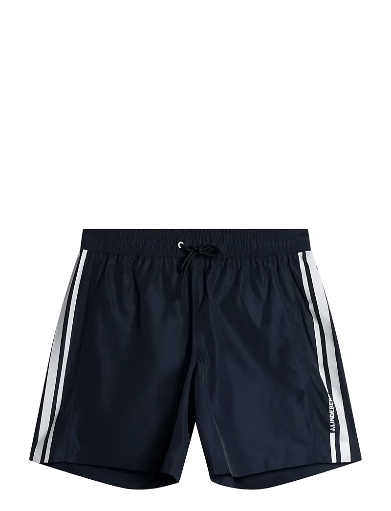 J. Lindeberg - Delta Stripe Swim Shorts - badebukser - jl navy - 1