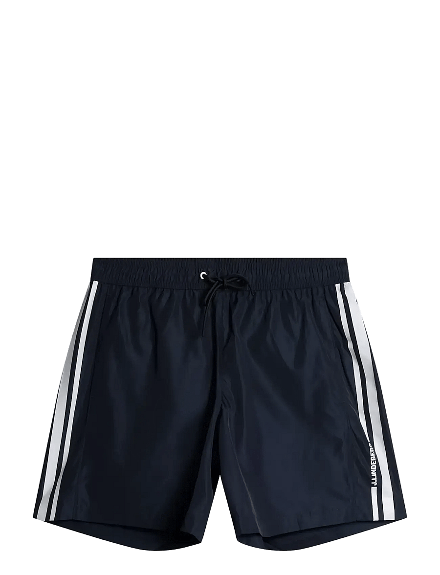 J. Lindeberg - Delta Stripe Swim Shorts - badehosen - jl navy - 1