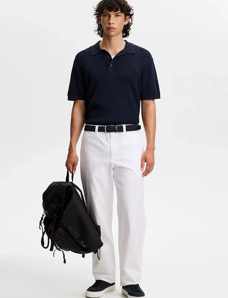 J. Lindeberg - Devyn Cotton Twill Pants - golfbukser - white - 3