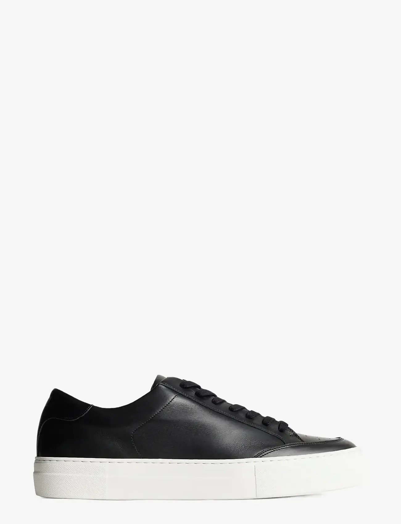 J. Lindeberg - Art Signature Leather Sneaker - lave sneakers - black - 0
