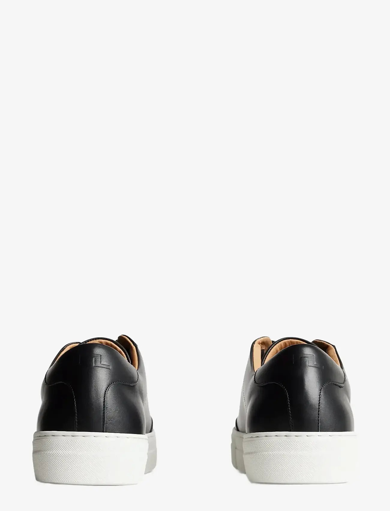 J. Lindeberg - Art Signature Leather Sneaker - lave sneakers - black - 1