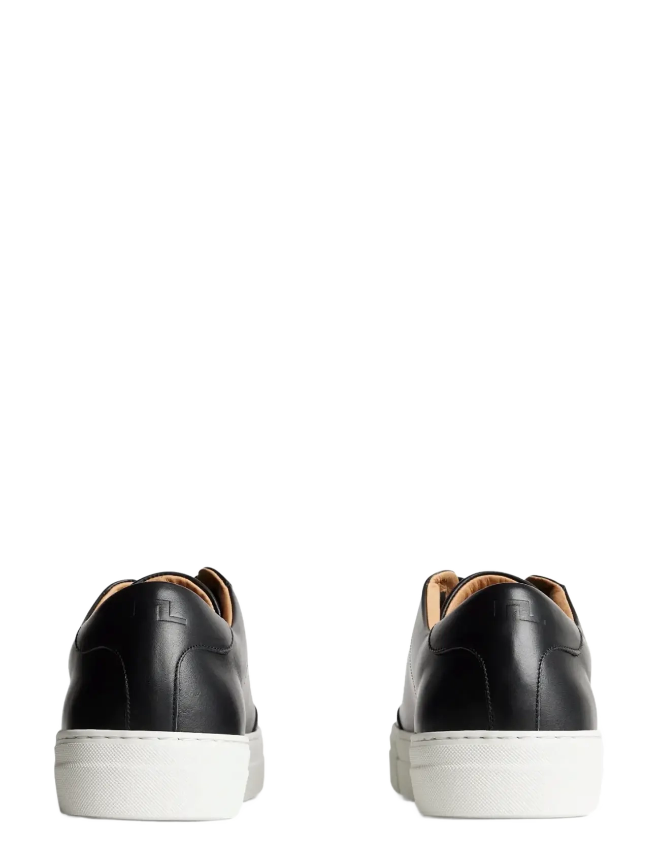 J. Lindeberg - Art Signature Leather Sneaker - tennised - black - 1