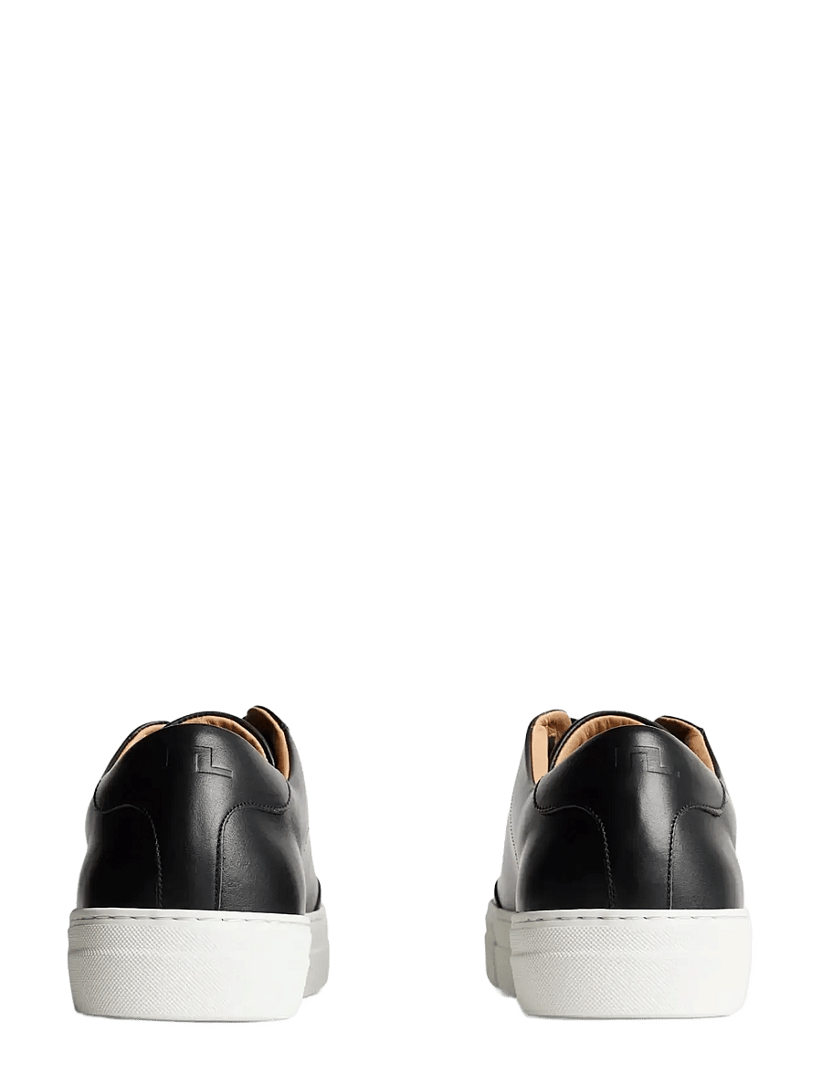 J. Lindeberg - Art Signature Leather Sneaker - tennised - black - 1