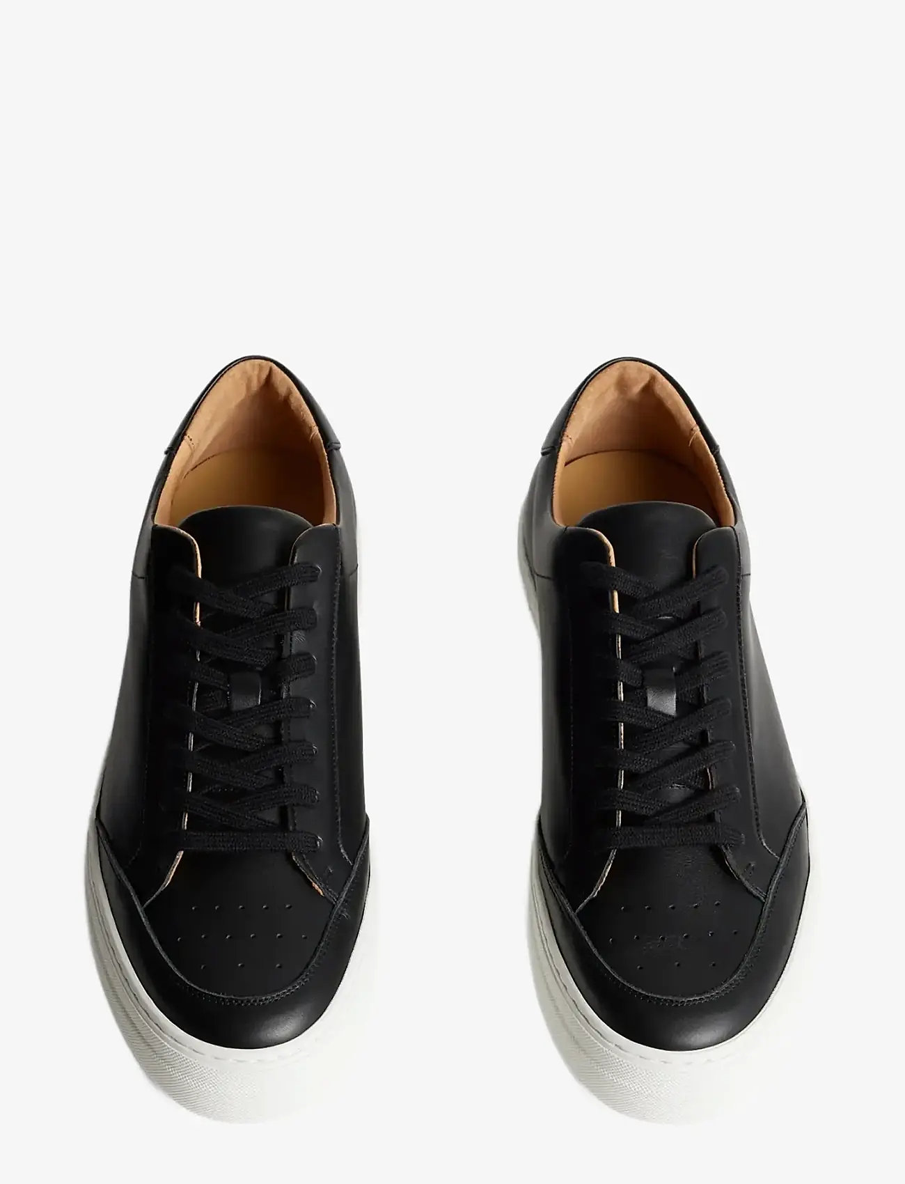 J. Lindeberg - Art Signature Leather Sneaker - lave sneakers - black - 2