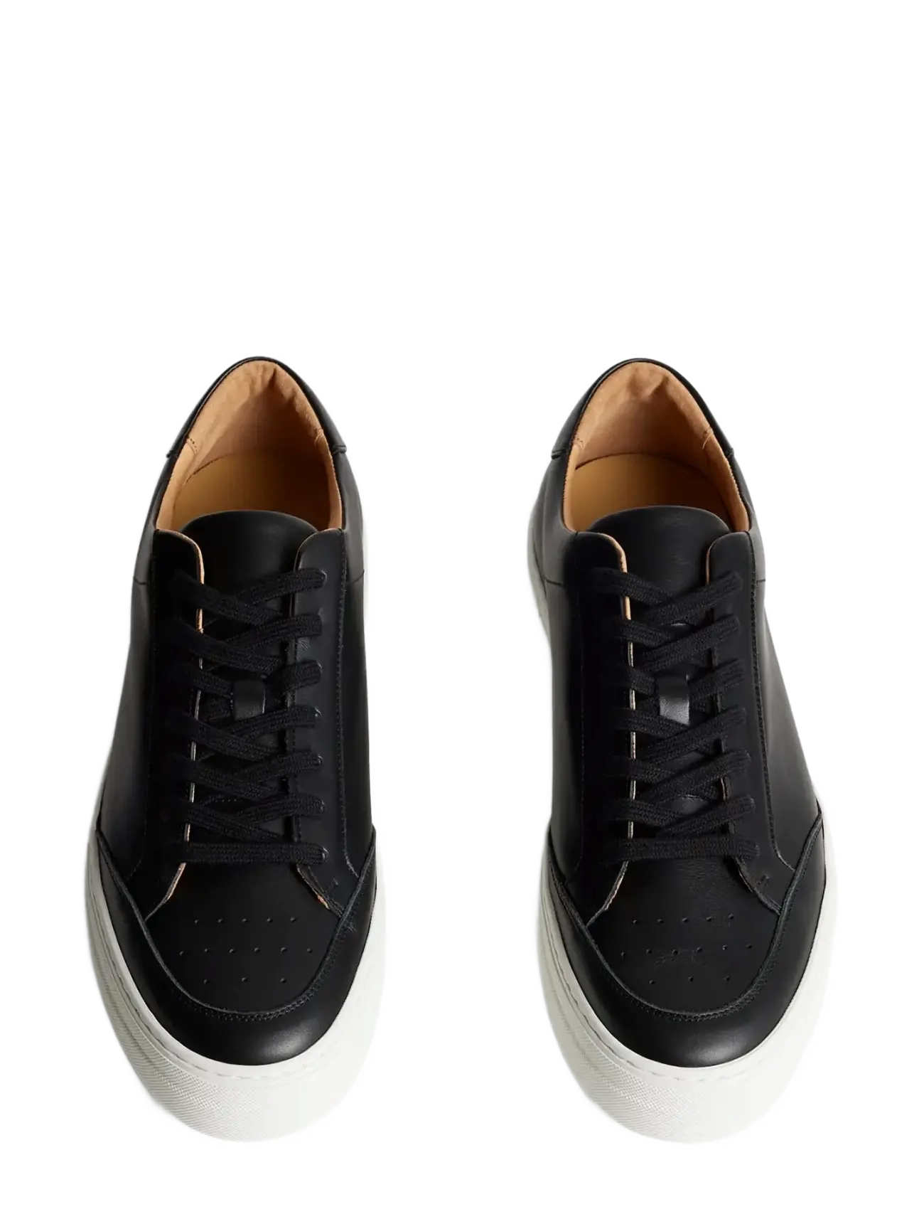 J. Lindeberg - Art Signature Leather Sneaker - tennised - black - 2