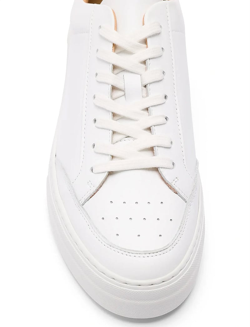 J. Lindeberg - Art Signature Leather Sneaker - låga sneakers - white - 5