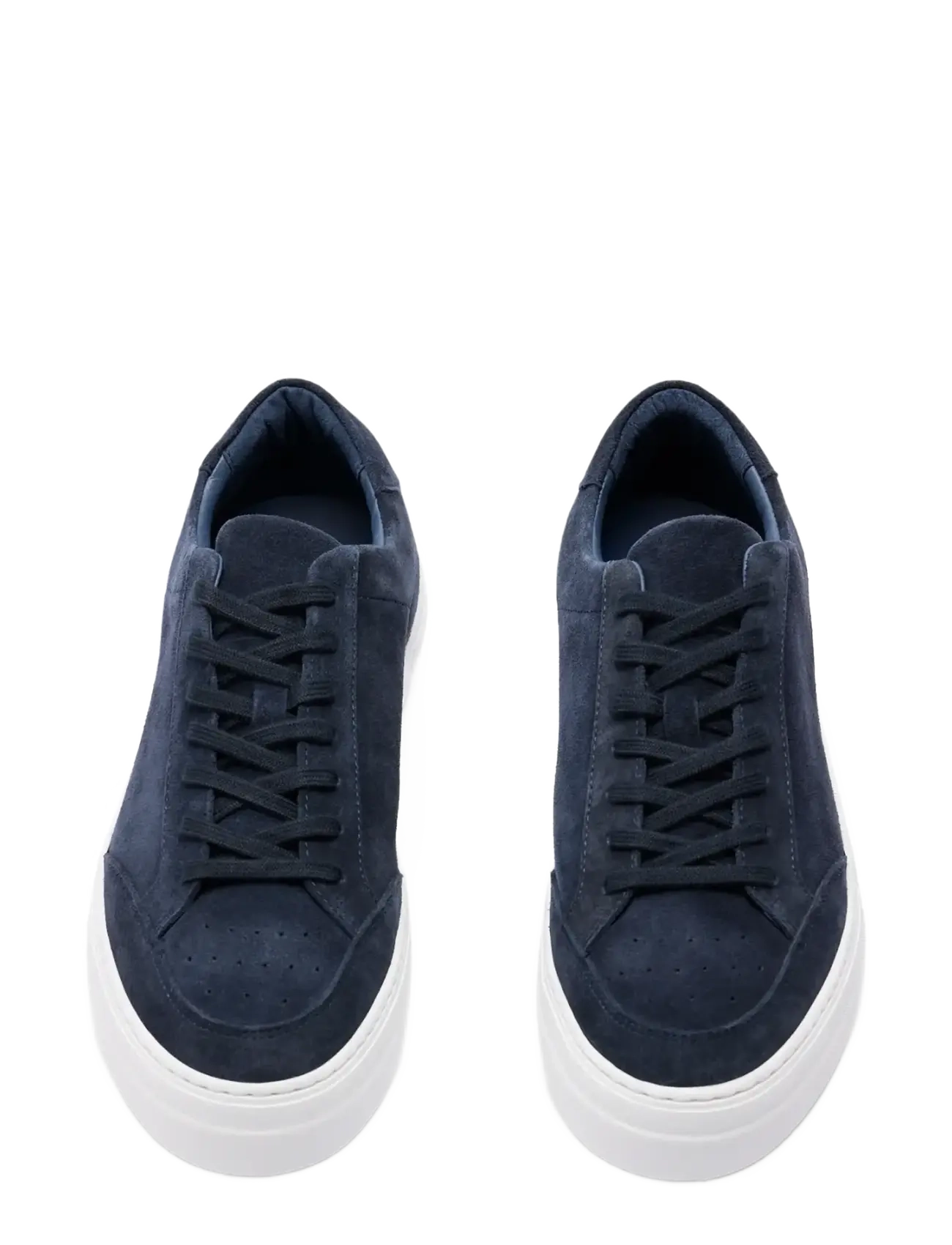 J. Lindeberg - Art Signature Suede Sneaker - tennised - jl navy - 2