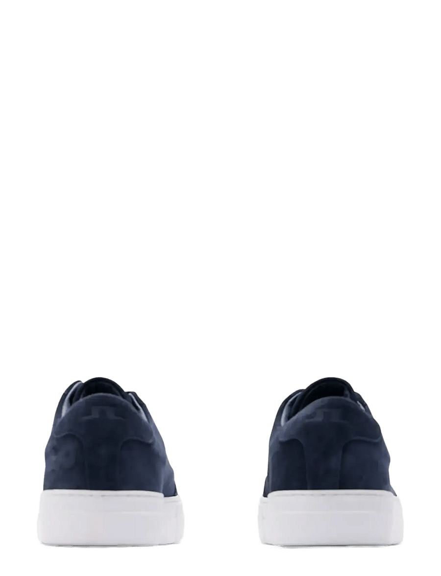 J. Lindeberg - Art Signature Suede Sneaker - tennised - jl navy - 3