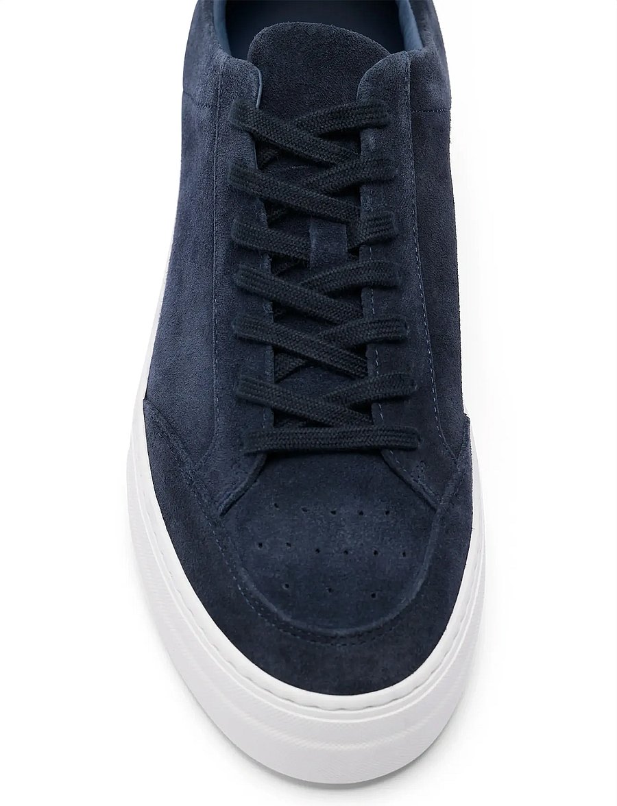 J. Lindeberg - Art Signature Suede Sneaker - tennised - jl navy - 5