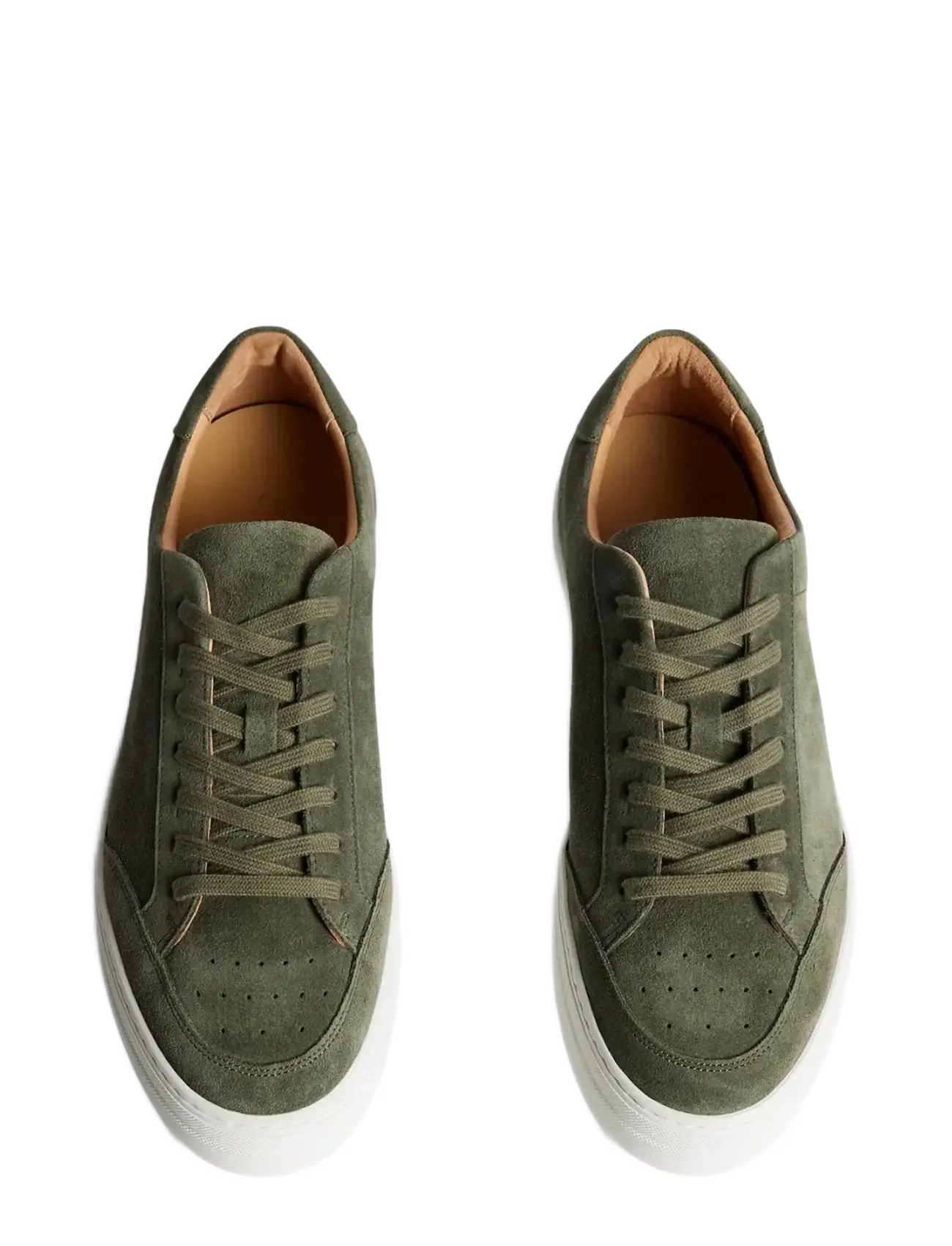 J. Lindeberg - Art Signature Suede Sneaker - lave sneakers - kalamata - 1
