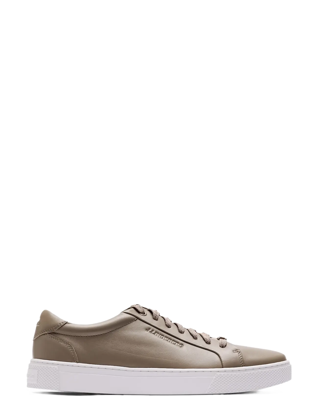 J. Lindeberg Art Signature Sneaker Ll, 44, Brown, Sneakers > Sneakers Med Lav Top, Herre