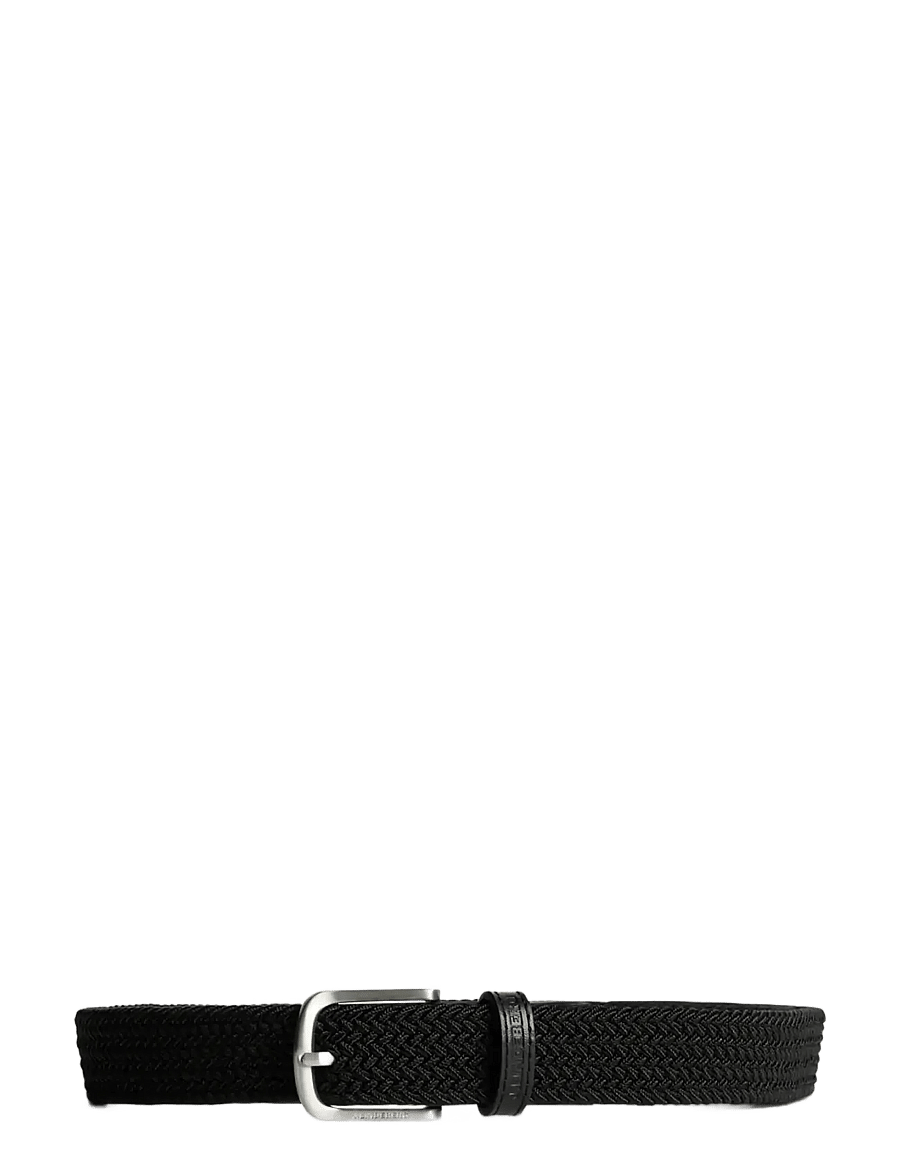 J. Lindeberg - Benny Belt - geflochtene gürtel - black - 0