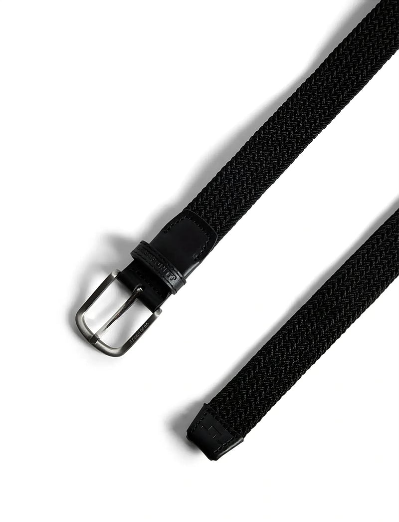 J. Lindeberg - Benny Belt - geflochten gürtel - black - 1