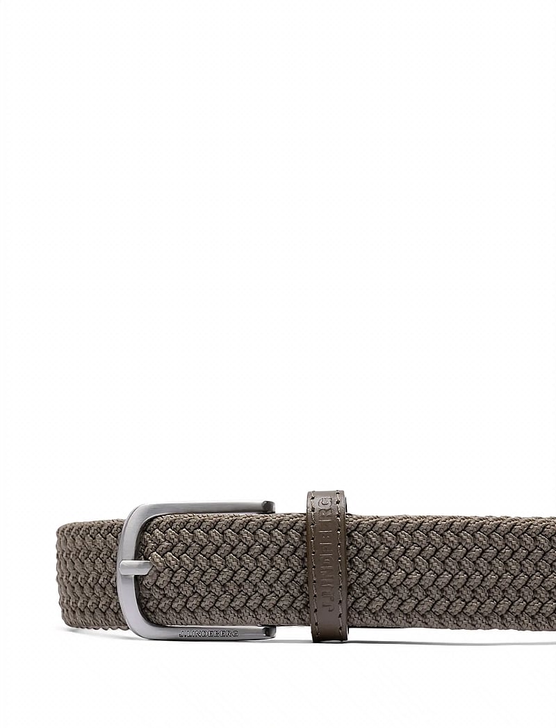 J. Lindeberg - Benny Belt - geflochten gürtel - brindle - 1