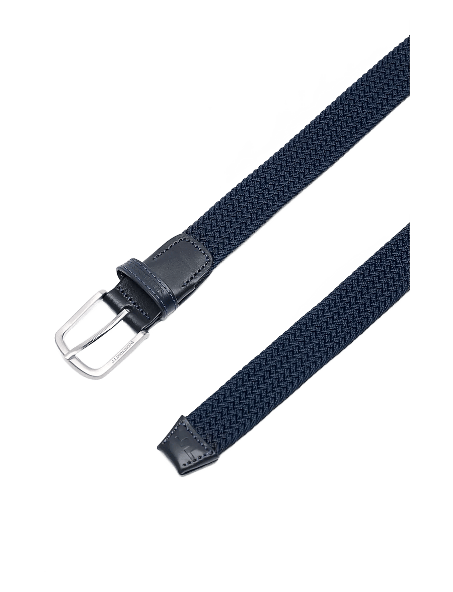 J. Lindeberg - Benny Belt - geflochtene gürtel - jl navy - 1