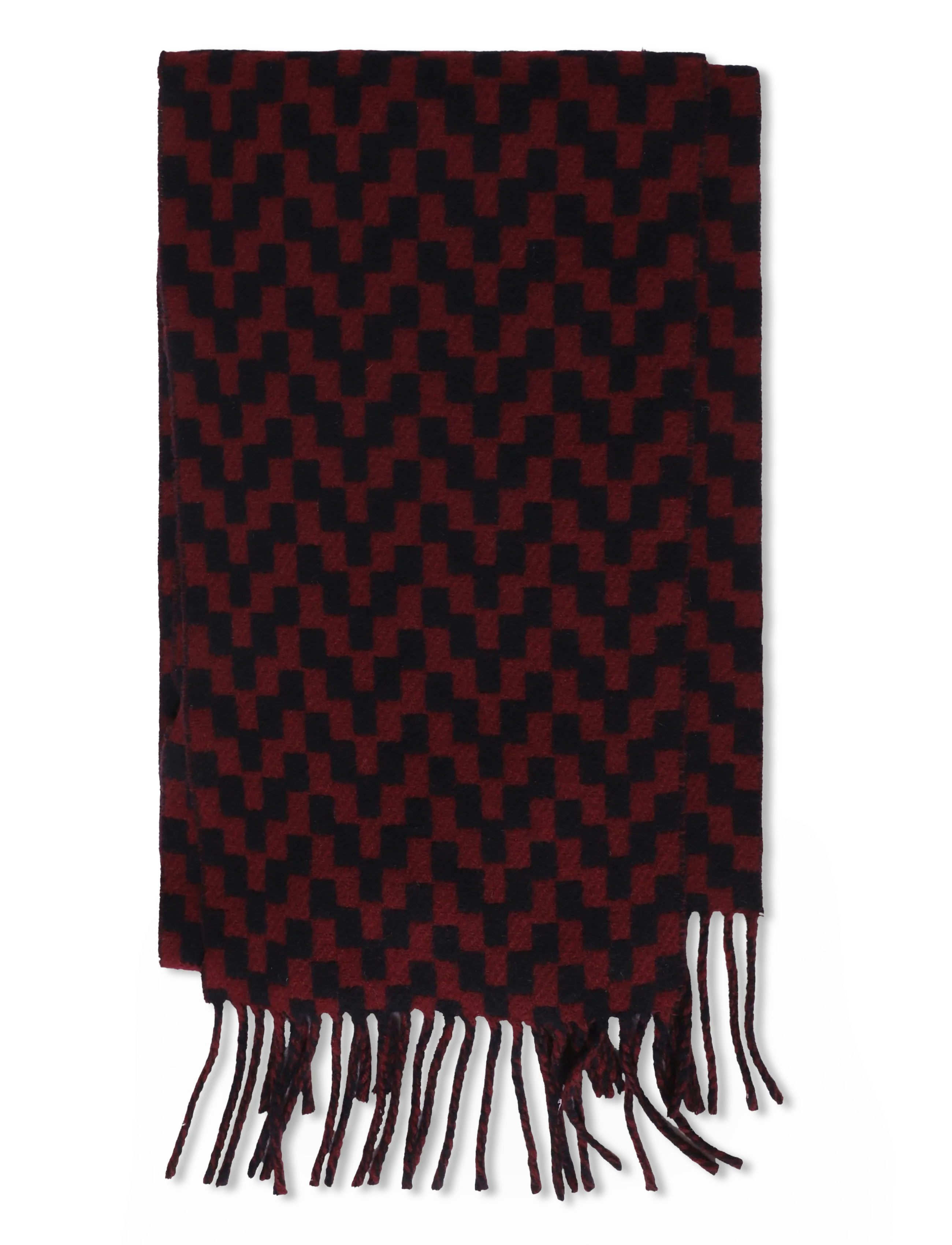 J. Lindeberg Stacked Bridge Scarf - Accessoarer - JL NAVY / red