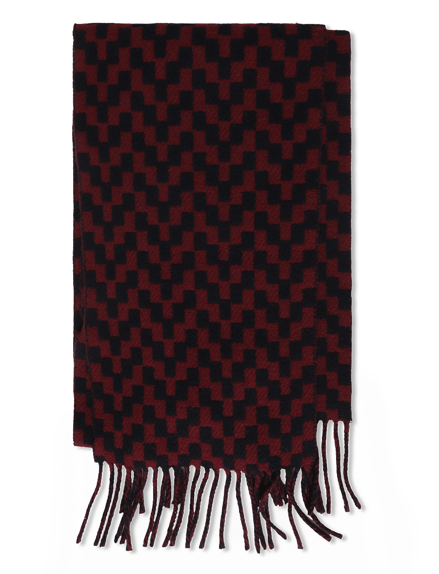 J. Lindeberg - Stacked Bridge Scarf - winterschals - jl navy - 0