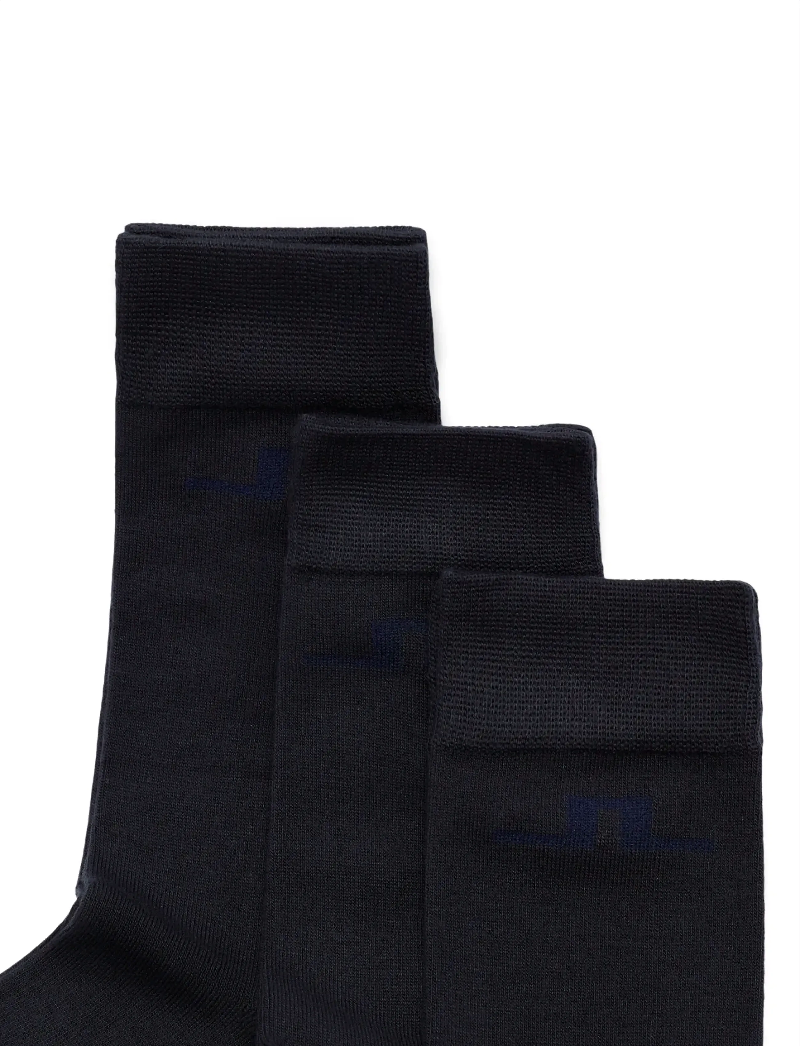 J. Lindeberg - Long Socks 3P - chaussettes crew - black - 2