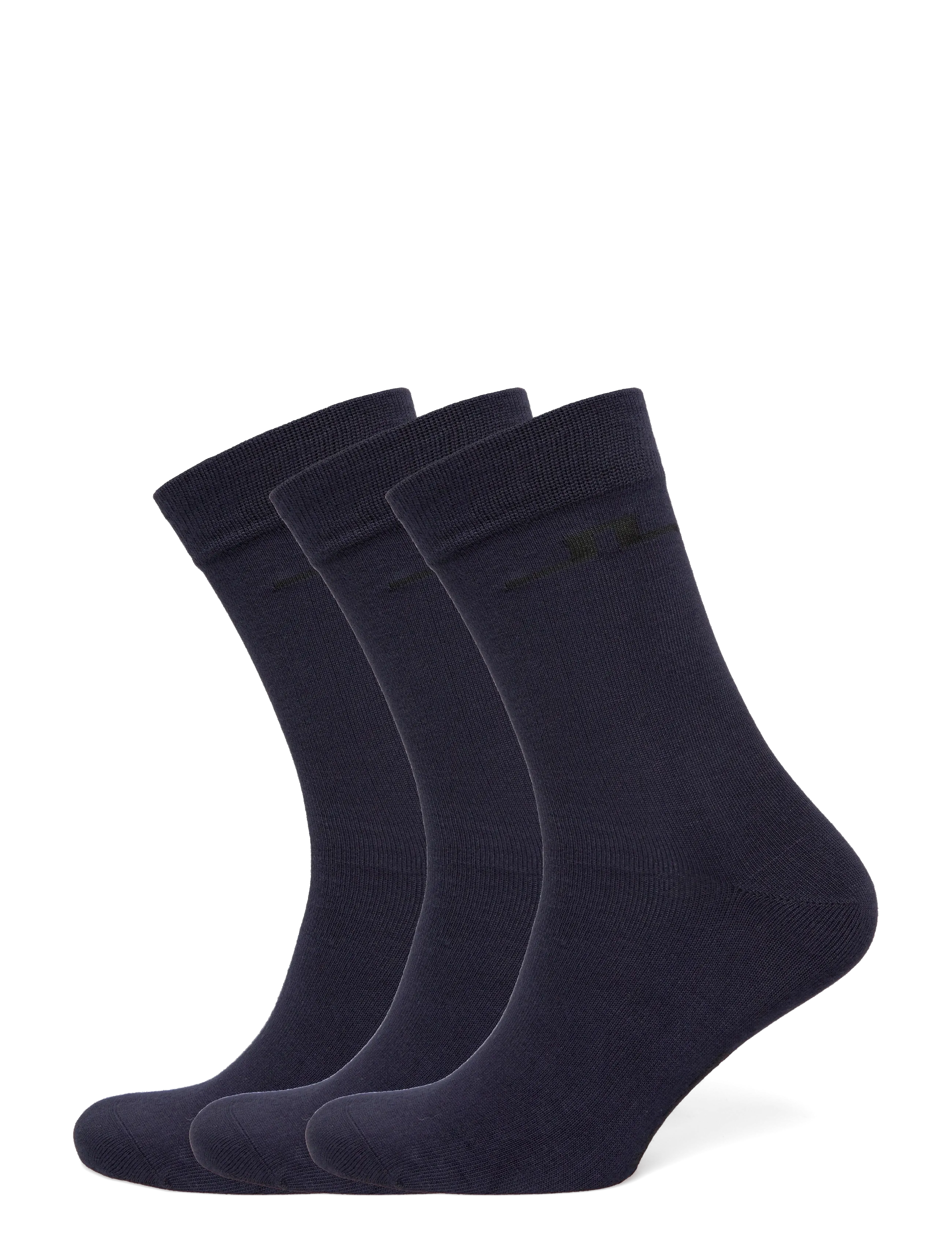 J. Lindeberg Bamboo Long Socks 3P - Underkläder - JL NAVY / navy