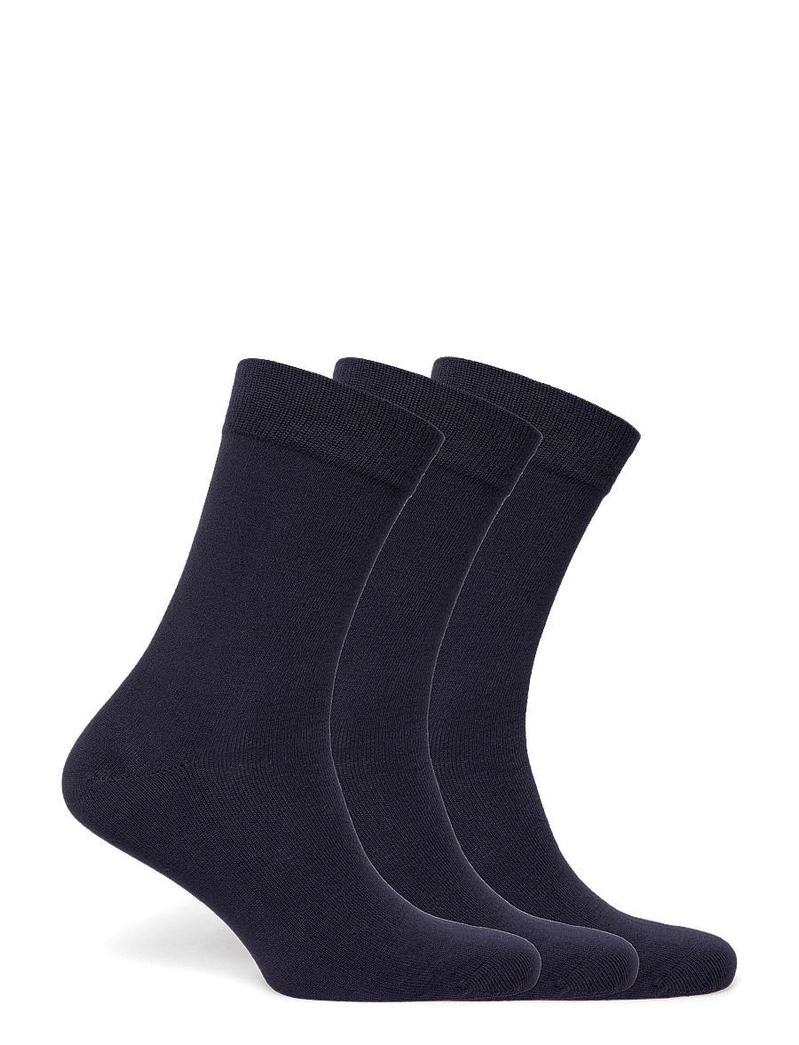 J. Lindeberg - Long Socks 3P - chaussettes crew - jl navy - 1