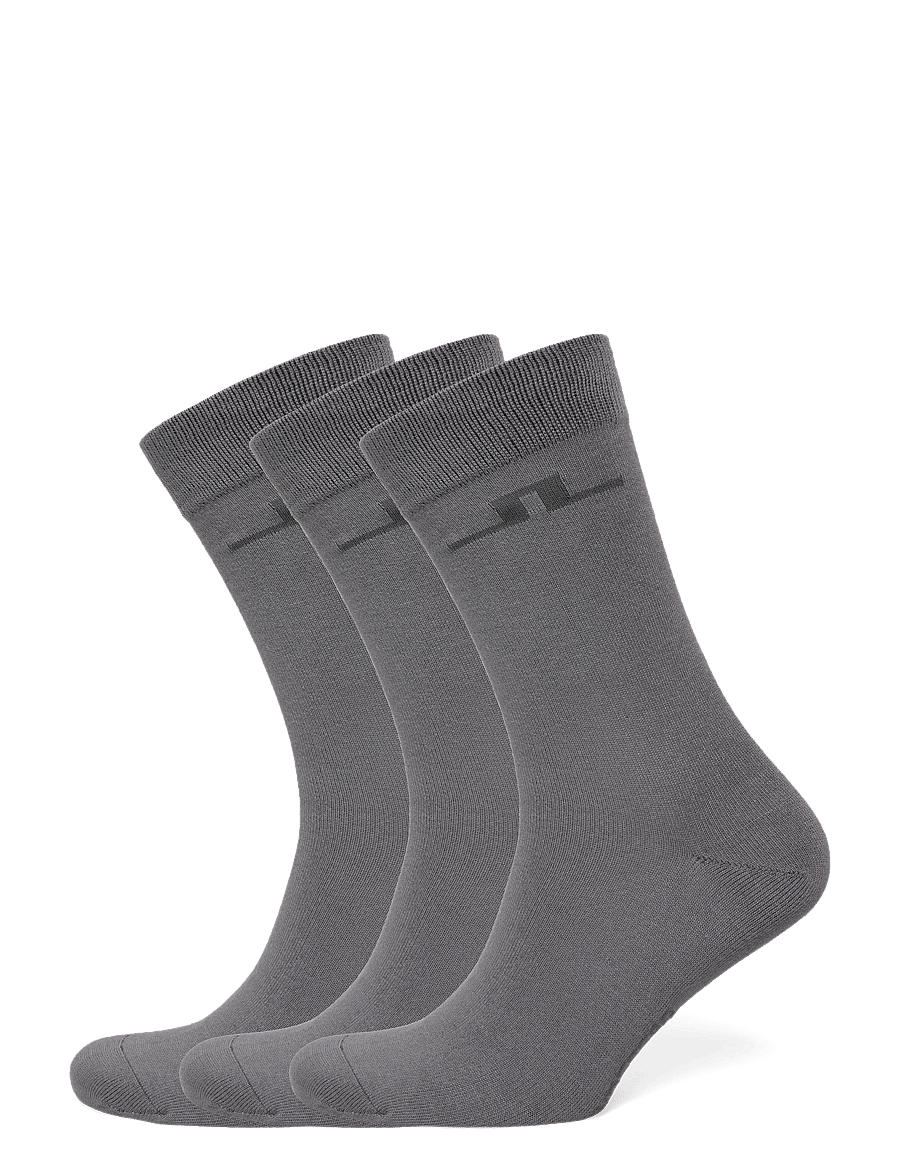 J. Lindeberg - Long Socks 3P - treningssokker - lava smoke - 0