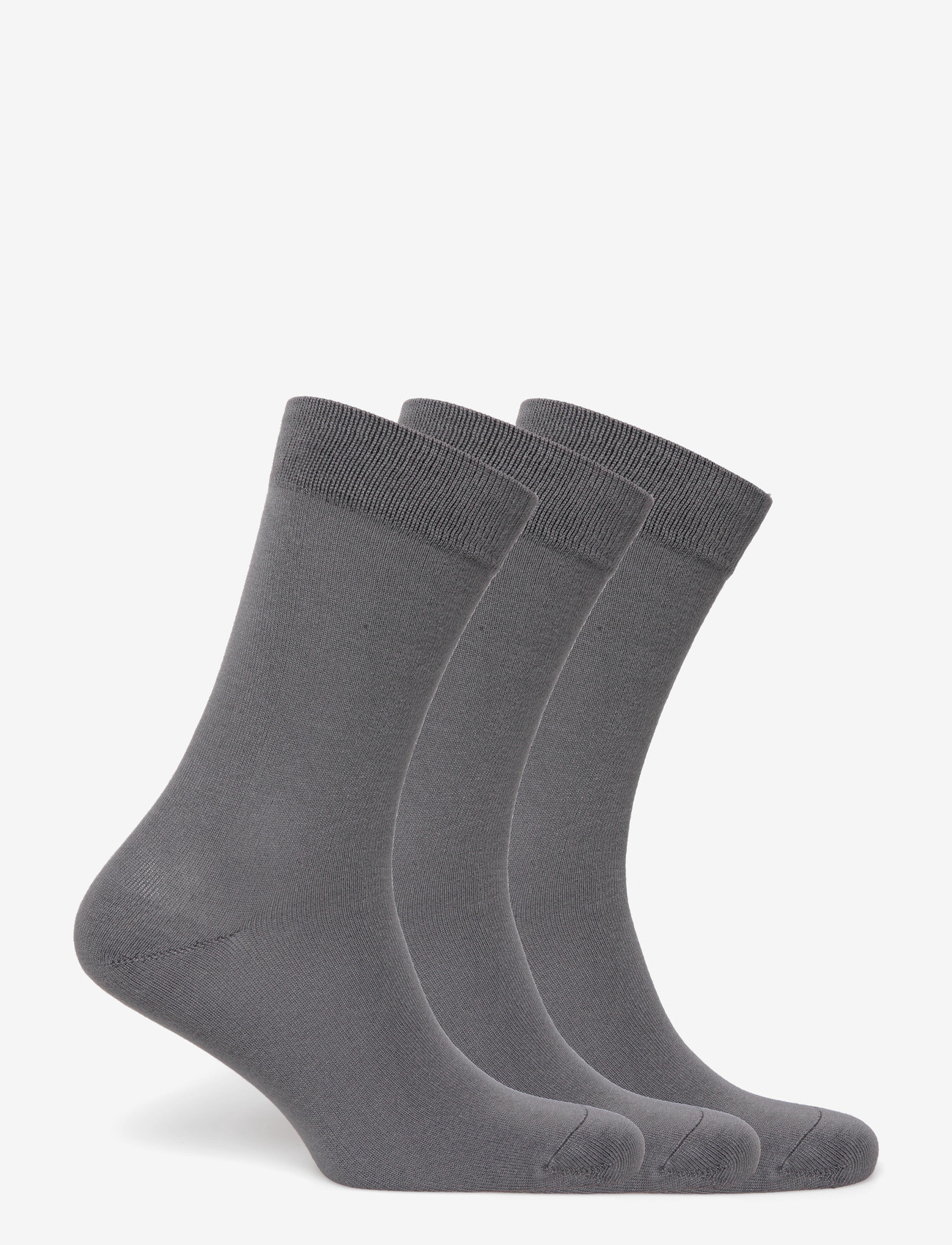 J. Lindeberg - Bamboo Long Socks 3P - vanliga strumpor - lava smoke - 1